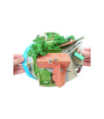 ⁦Sankei MP07-37 Studio Ghibli Series Kiki's Delivery Service Diorama Paper Craft⁩ - الصورة ⁦6⁩