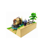 Sankei MK07-14 Studio Ghibli Series, My Neighbor Totoro, Moving Household, 1/48 Scale, Papercraft - الصورة 13