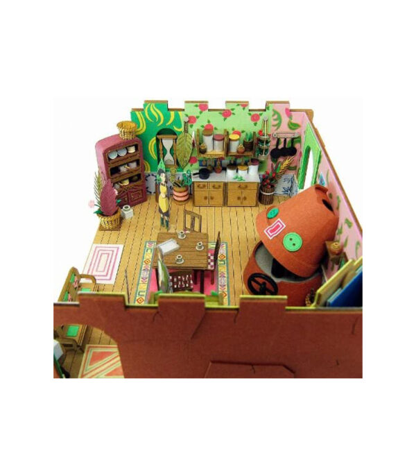 612FnudEp5L._AC_.jpg House MK07-13 (Paper Craft) 1/48 Studio Ghibli series Arietti by Sankei - الصورة 3