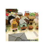 ⁦Sankei Studio Ghibli Series MK07-32 Spirited Away Magical Town Diorama 1/150 Papercraft⁩ - الصورة ⁦10⁩