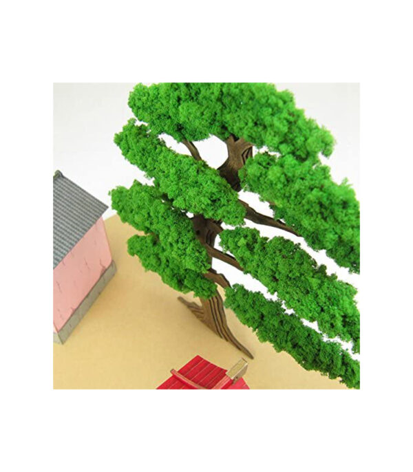 ⁦Sankei Studio Ghibli Series 1/150 Spirited Away Miraculous Town-5 MK07-28 Papercraft⁩ - الصورة ⁦5⁩
