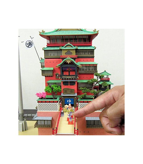 61pBJkjNQ8L._AC_.jpg Spirited Away: Aburaya (Bathhouse) MK07-10 (Assembly Paper Craft) - الصورة 4