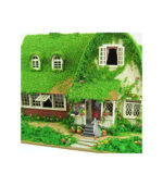 Sankei MK07 - 22 Miniature Art Kit Studio Ghibli Series - Kiki's Delivery Service 1/150 Scale Papercraft - الصورة 5