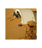 sankei 1/144 Aviation Series Spectacle WW1 Aviation Bases 掩体 mk-mk08 Bunker – 10 Paper Craft - الصورة 9