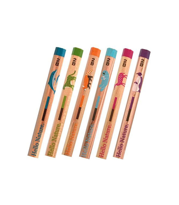 1612956350_51n563xUlRL._AC_.jpg Tombow Pencil Hello Nature Scraper B Dolphin 1 Dozen KB-KHNDLB - الصورة 6