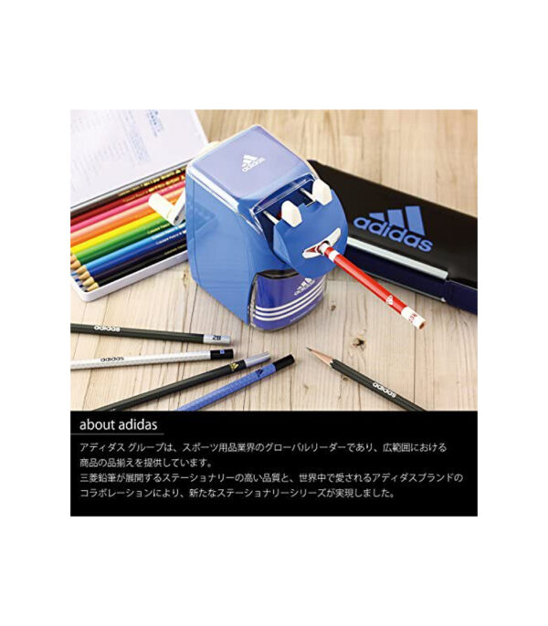 1612958111_51WsDw6QfL._AC_.jpg adidas AI02 2B Uni Point Pencil, Hexagonal Shank, Silver Black, 1 Dozen K55962B - الصورة 6