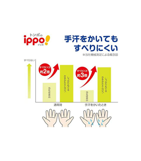 ⁦Tombow Pencils KB-EG01-2B Strong Scraping Triangle Shaft 2B 1 Dozen⁩ - الصورة ⁦6⁩