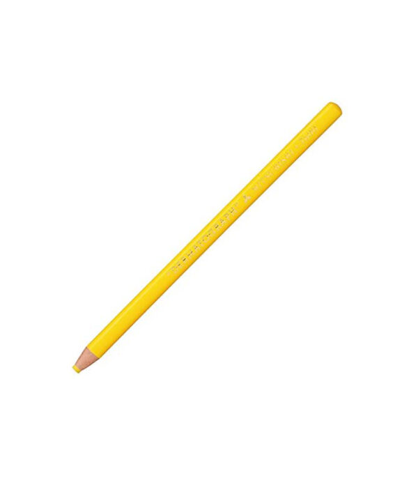 ⁦Mitsubishi Pencil K7600.2 Colored Pencils, Oil-based Dermatogram, Yellow, 1 Dozen 0.4 x 6.7 inches (1 x 17 cm)⁩ - الصورة ⁦2⁩