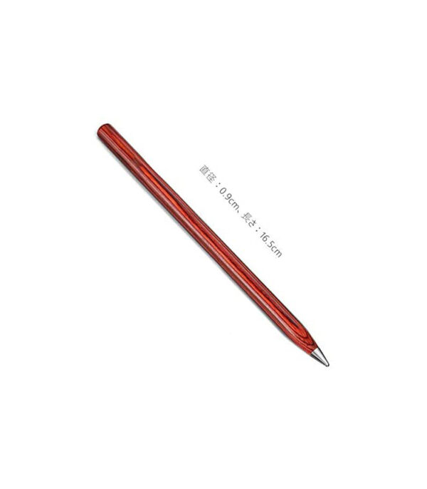 ⁦Permanent Pencils, Fine Art Pencils That You Can Write Forever Without Sharpening, Leadless Pencil, Lifetime Metal Pencils (Mahogany)⁩ - الصورة ⁦5⁩
