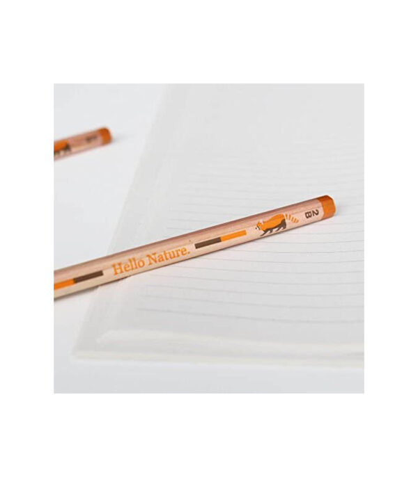 4187XWC4T1L._AC_.jpg tonbo鉛筆 Pencil Hello Nature 2B Sweat How ACF – 354E Pack of 3  - الصورة 3