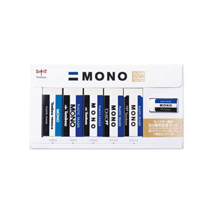 Tombow Pencil Eraser MONO Mono Color 50th Anniversary Set PE-01A5PG50
