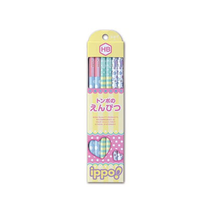 tonbo鉛筆 Pencil ippo. HB GB – krw03 Printed W 1 Dozen