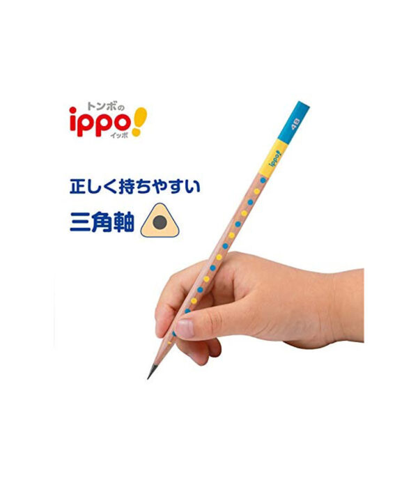41QuNfHctFL._AC_.jpg Tombow Pencil KB-EG01-4B Pencil with Strong Point and Point Point Point Triangular Shaft 4B, 1 Dozen - الصورة 3
