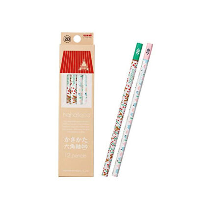 Mitsubishi Pencil Hachkko HT01 2B Squirrel & House 1 Dozen K56102B