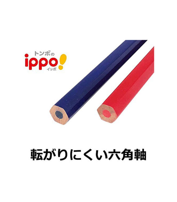 41UOJoQctxL._AC_.jpg Tombow Pencil Colored Pencils, ippo! Blue Pencil for Rounding, Pack of 12 CV-KIP - الصورة 4