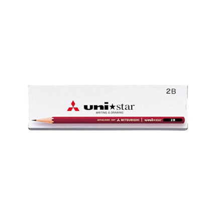三菱鉛筆 Pencil for Star K 2B 1 Dozen Paper Box usk2b