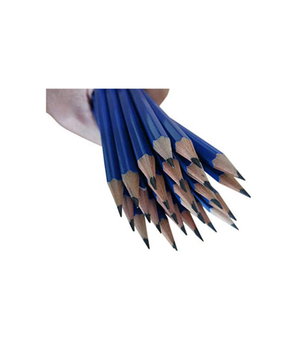 41p7xsACo0L._AC_.jpg Staedtler 鉛筆 木製芯 黒鉛 2B 消しゴム付き 合計24本 - الصورة 3