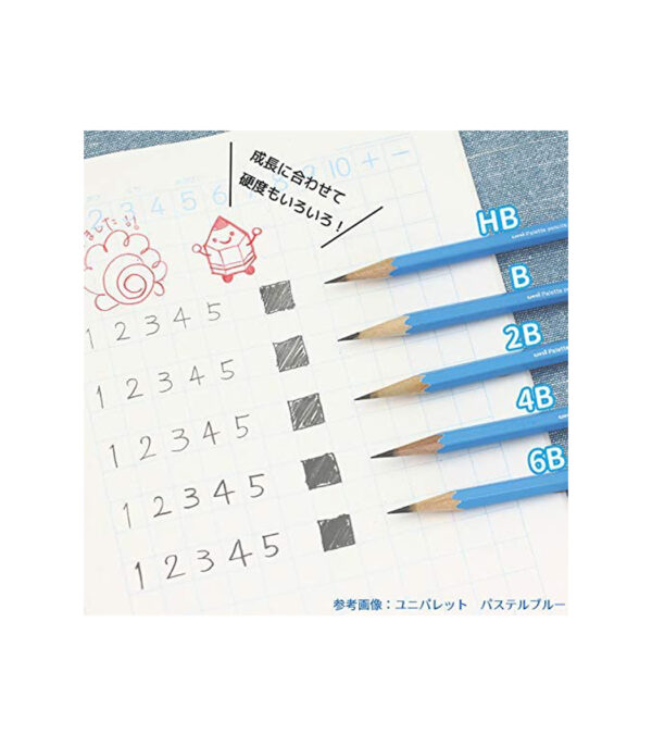 ⁦Mitsubishi Pencil Hachkko HT01 2B Squirrel & House 1 Dozen K56102B⁩ - الصورة ⁦5⁩