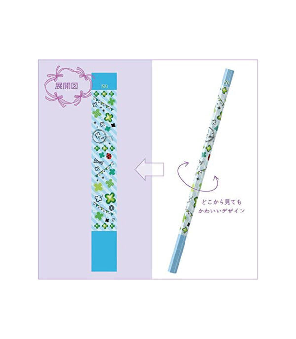 513JpDKDpdL._AC_.jpg syo-bi Pencil Extra Firm For 2B dori-mingukuro-ba- 1 Dozen Red Pencil with nl07919  - الصورة 6