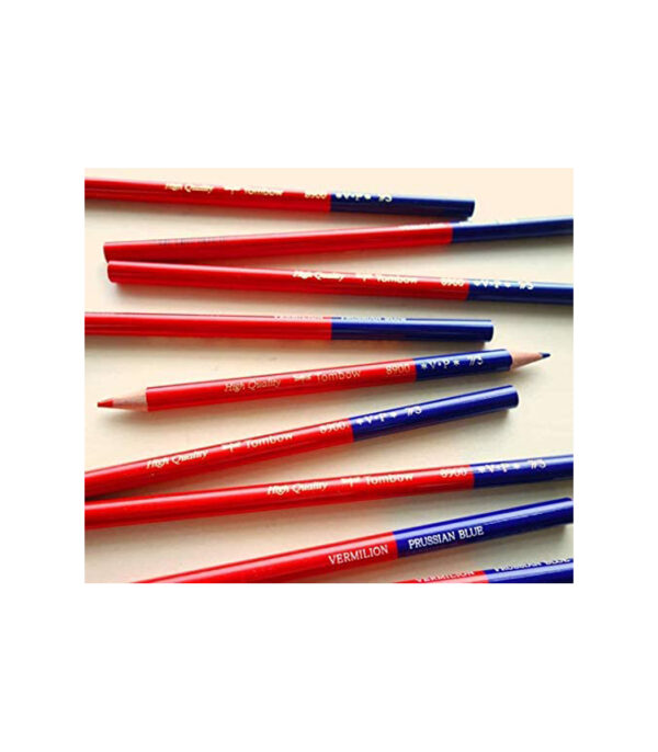 51Gk1Wg2THL._AC_.jpg Tombow 8900-V Red Pencil, Round Shaft, Vermilion, 1 Dozen - الصورة 12