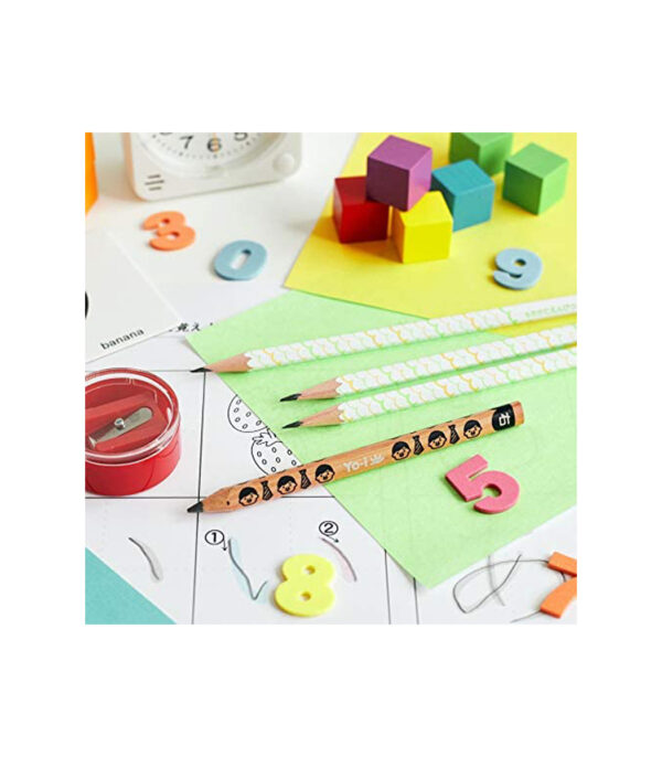 51XXDnBg6DL._AC_.jpg Tombow Pencil Yo-i Mochi Kata B Triangular Shaft for Right and Left Hand KE-EY02-B 1 Dozen - الصورة 6