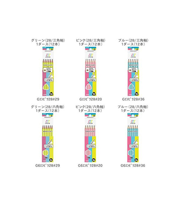 ⁦Sakura Color Products Pencils, Elementary School Stationery, Penmanship Pencil, Triangular⁩ - الصورة ⁦8⁩