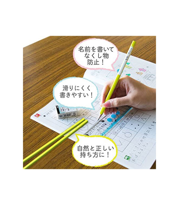 ⁦Sakura Color Products Pencils, Elementary School Stationery, Penmanship Pencil, Triangular⁩ - الصورة ⁦7⁩