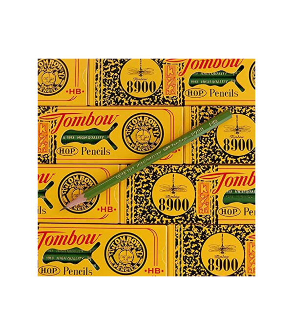 61W7rHbluKL._AC_.jpg Tombow Pencil 8900 2B 1 Dozen 8900-2B - الصورة 11