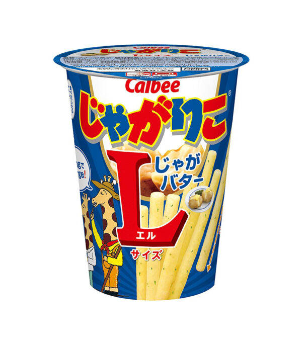 calbee butter بطاطس كالبي بطعم الزبدة (المقاس الكبير) - الصورة 1