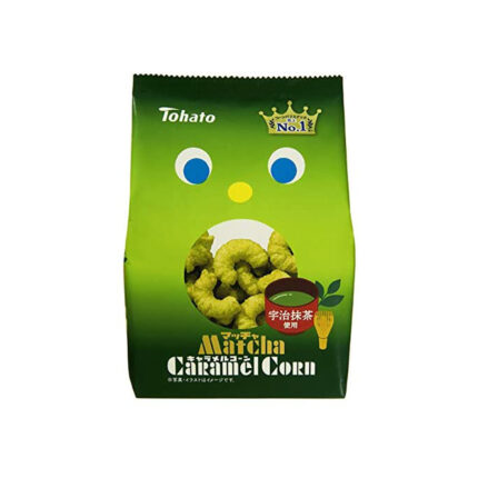 مقرمشات ذرة توهاتو بالكراميل (بالماتشا)